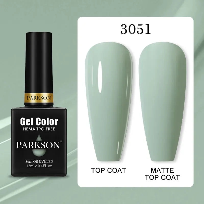 Parkson Colorful Nail Gel Polish Lacquer Soak Off UV LED Long Lasting