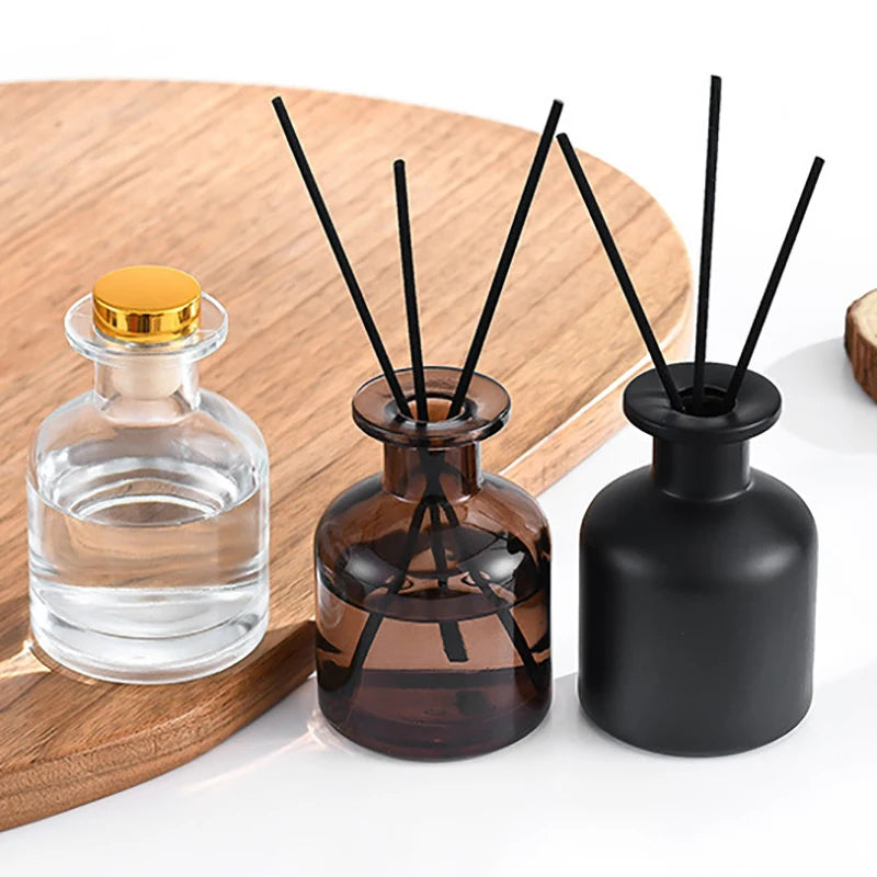 Empty Aroma Diffuser Bottle Rattan Reeds Essential Oils Ideal Home Qme