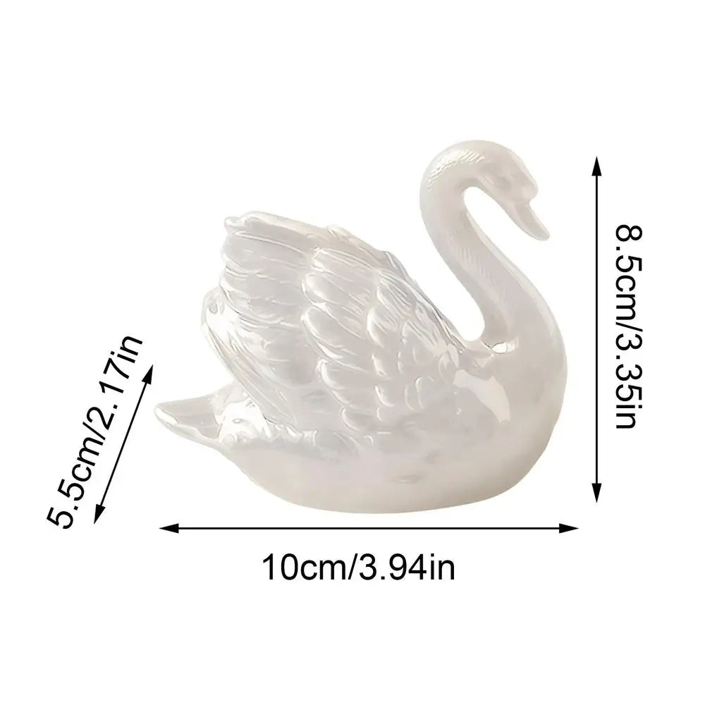 Toilet Caps Elegant Aesthetic Vintage Swan Seat Cover Bathroom Decor Qme White China Mainland