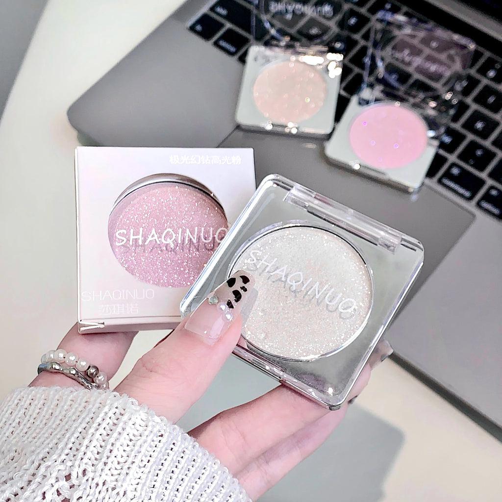 SHAQINUO Highlight Powder Perfect Pearlescent Shimmer Palette Face Qme