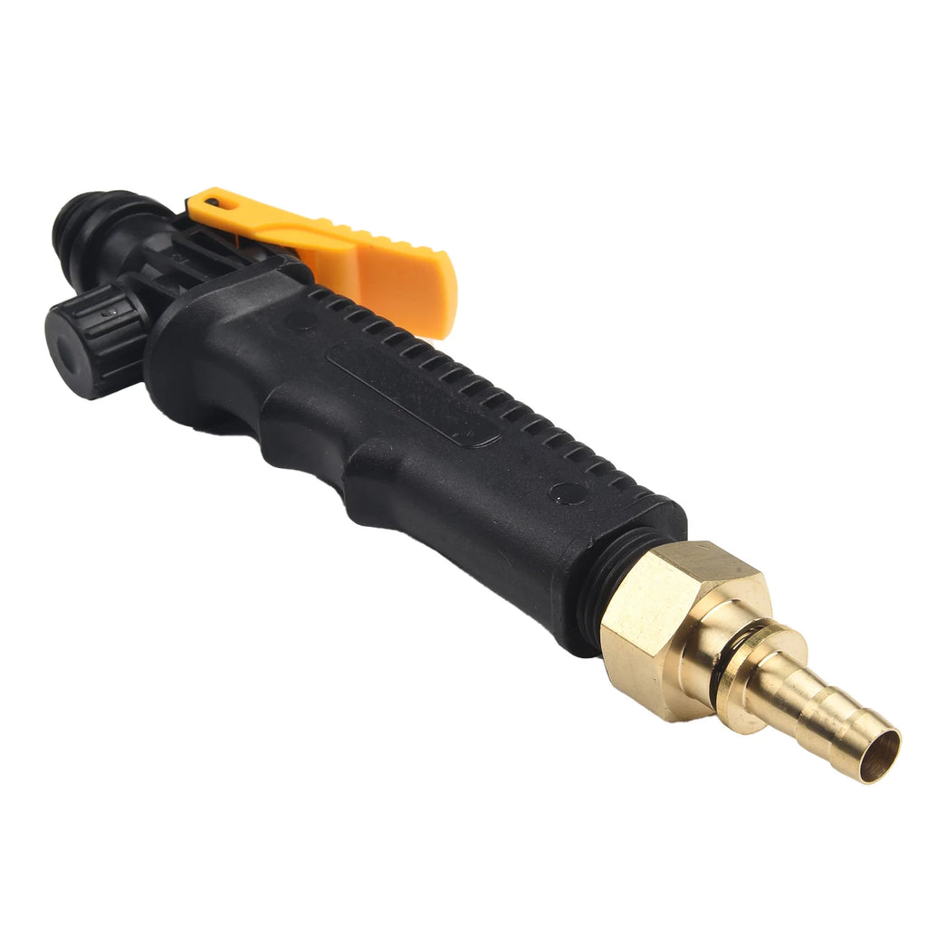 1 Set Sprayer Wand Replace 1/4 & 3/8 Brass Barb Sprayer Wand 2 Hose Clamp Replacement Spray Bar With Shut-off Valve Sprayer Tool Qme