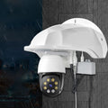 Protective Covers Wall Waterproof Rainproof Cover CCTV Turret Dome Qme black