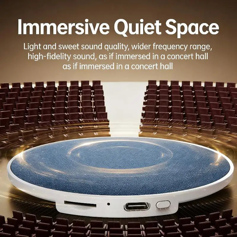 Bedroom Pillow Speaker Bluetooth 5 4 Under Sound Machine White Noise Qme