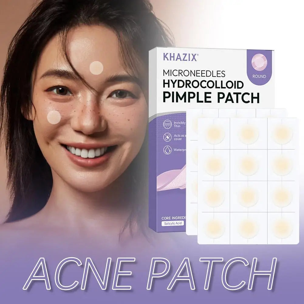 Microneedle Acne Patches Invisible Breathable Pimple Patch For Acne Removal Acne Spot Treatment For Face Pimple Patch X9A7 Qme