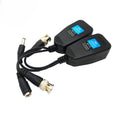 2PCS Coaxial HD Twisted Pair Transceiver 300M 1080P Video Power 3-in-1 for Security Camera CCTV System Qme 2 in 1