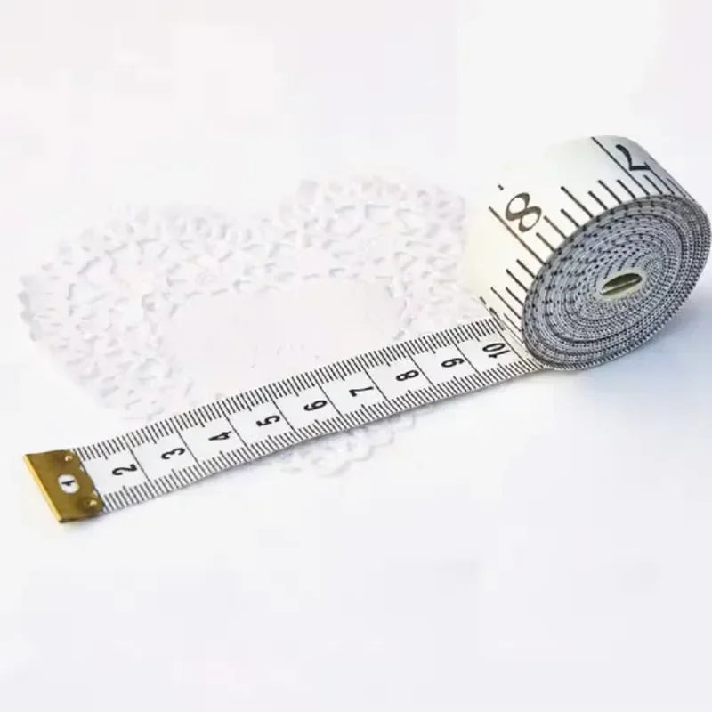 150cm/60" Body Measuring Ruler Sewing Tailor Tape Measure Centimeter Meter Sewing Measuring Tape Soft Qme