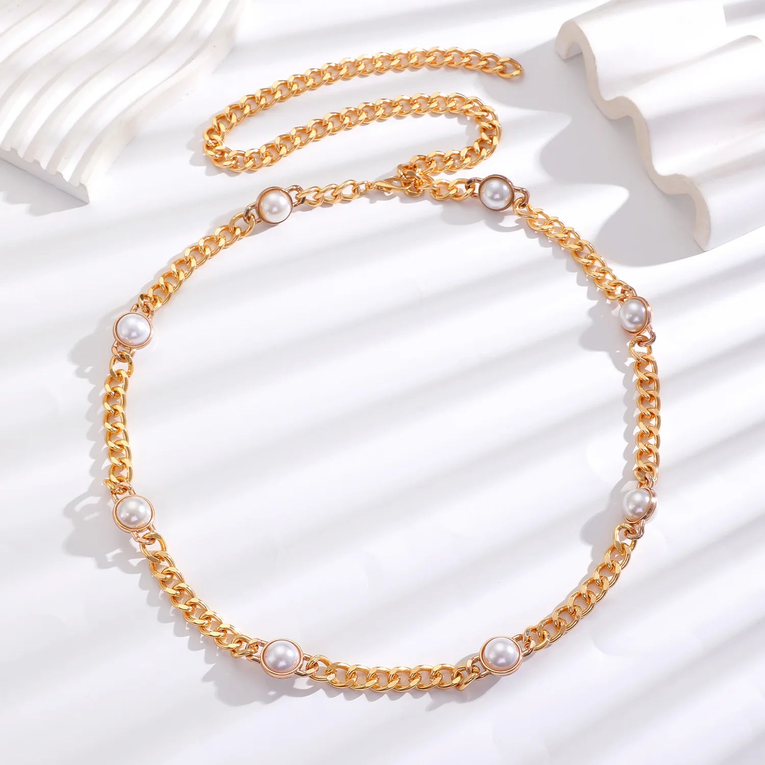 Women's Slim Decorative Waist Chain Silver Ethnic Tassel Belt Dresses