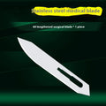 Stainless Steel Surgical Blade Lengthened Sharp 60 Medical Knife Qme a