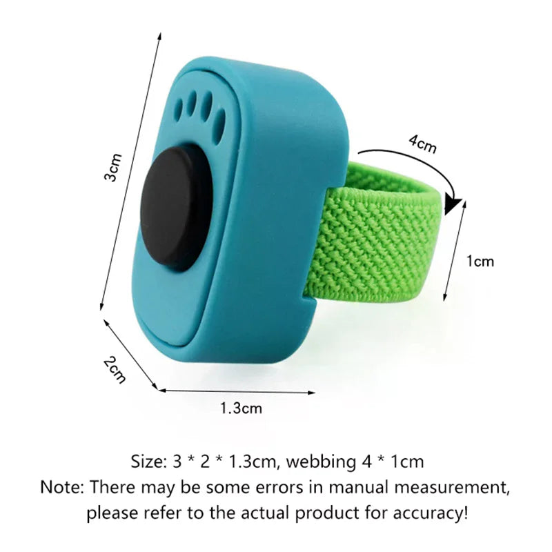 Interactive Sound Clicker Trainer For Thumb Training No Battery For Dogs Cats Positive Reinforcement Train Qme