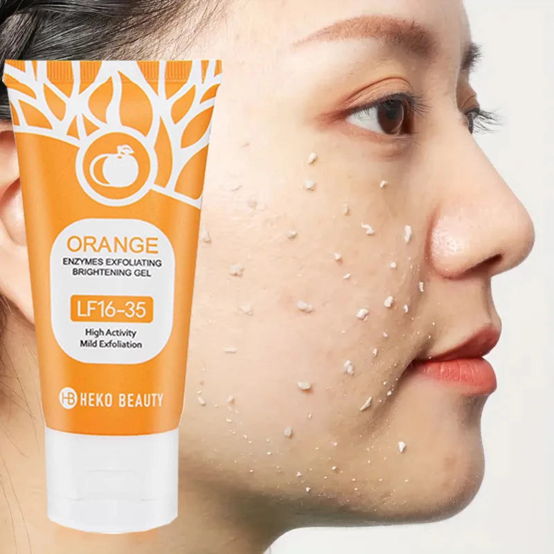 Orange Exfoliating Gel Exfoliation Dead Removal Deeply Cleansing Qme