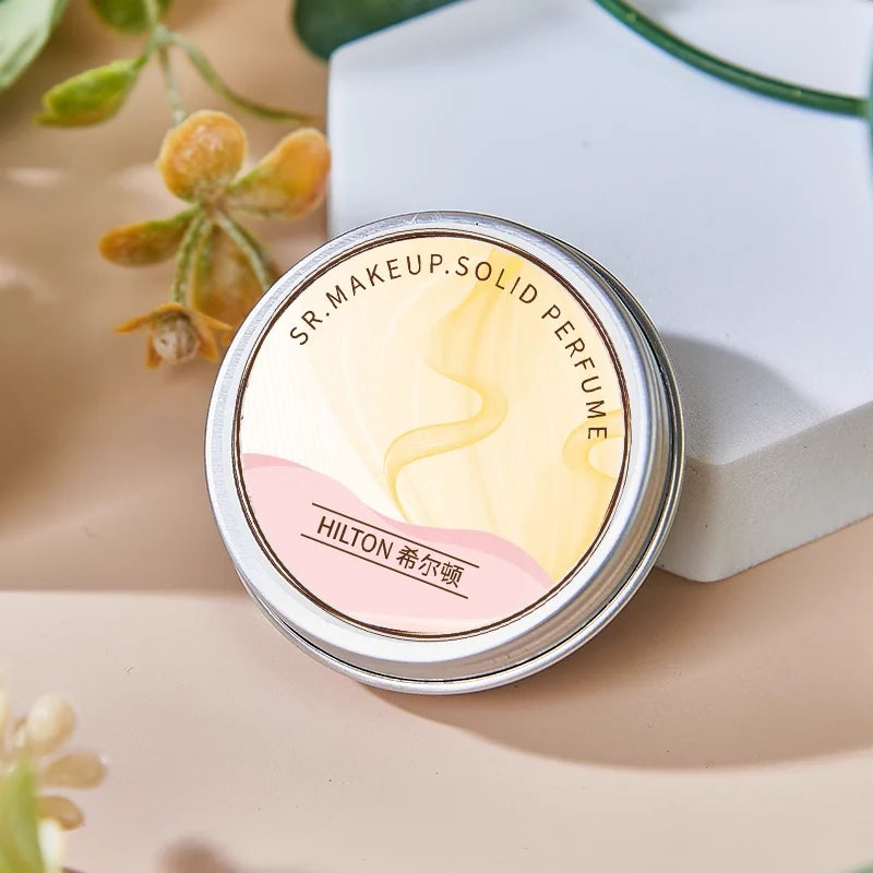 Portable Solid Balm Women Men Refreshing Lasting Fragrance Deodorant Qme Hilton