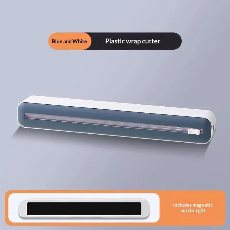 Sliding Tear Cling Film Cutter Multifunctional Dual Use Aluminum Foil Qme A11
