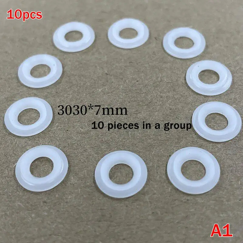 10Pcs Plastic LED Insulation Gasket Stator Spacer For 3535 5050 7070 L2 XPL XPG 50 70 Series LED Emitter Diodes Electronic Qme A1
