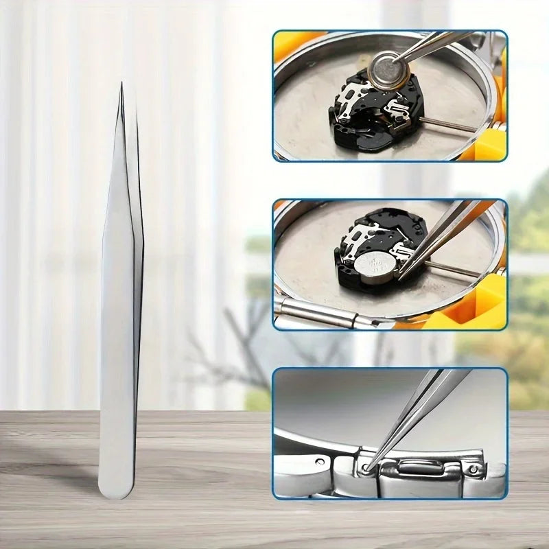 3 in 1 Repair Tool Set Watch Back Remover Tool Adjustable Opener Back Case Remover Watch Case Back Opener Repair Remover Holder Qme