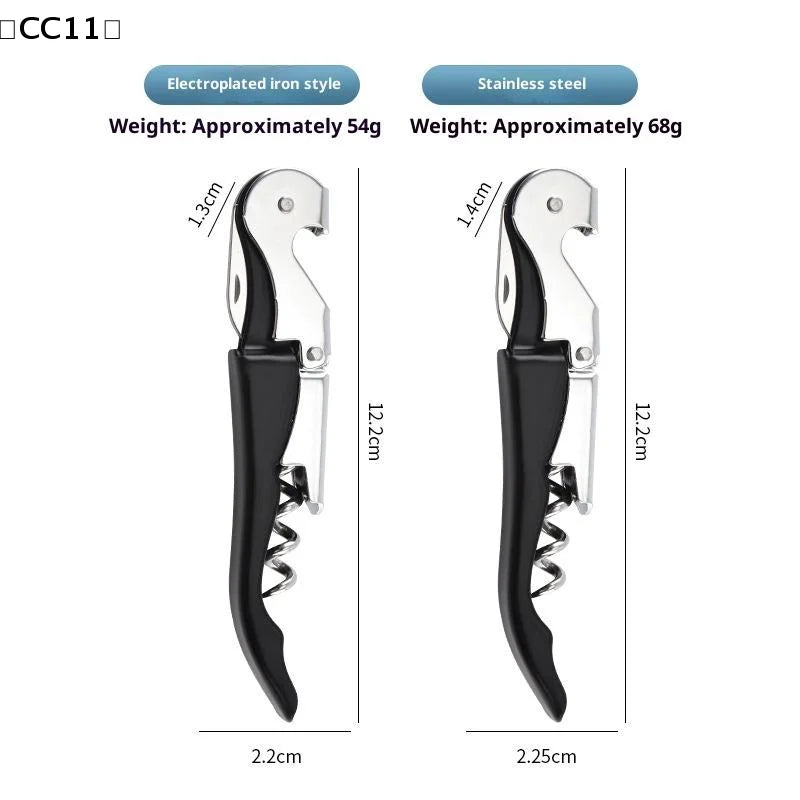 Creative Hippocampus Stainless Steel Wine Beer Bottle Cap Remover Qme