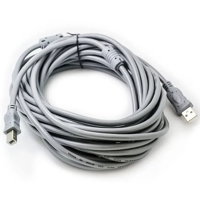 2pcs USB Extension Cable USB 3.0 Cable for Smart Printer PS4 SSD USB3.0 2.0 To Extender Data Cord Mini USB Extension Cable Qme 2pcs 10m