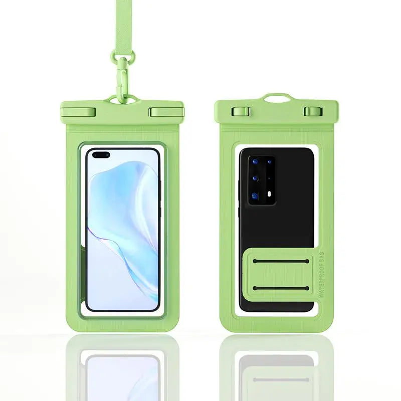 Universal Phone Waterproof Bag Outdoor Diving Swimming Touchscreen Qme A4