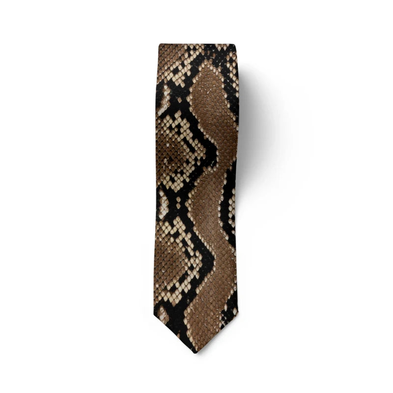Funny Little Dinosaur Men's Tie Unisex Business Dating Novelty Qme type8