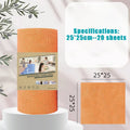 Removable Dishcloth 25x25cm Reusable Microfiber Kitchen Towels Absorbent Qme A6