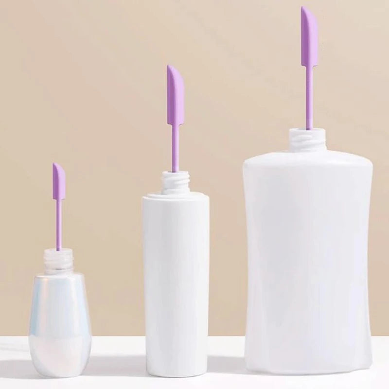 Makeup Tool Silicone Spatula Double-headed Scraper Cosmetic Jam Cream Qme