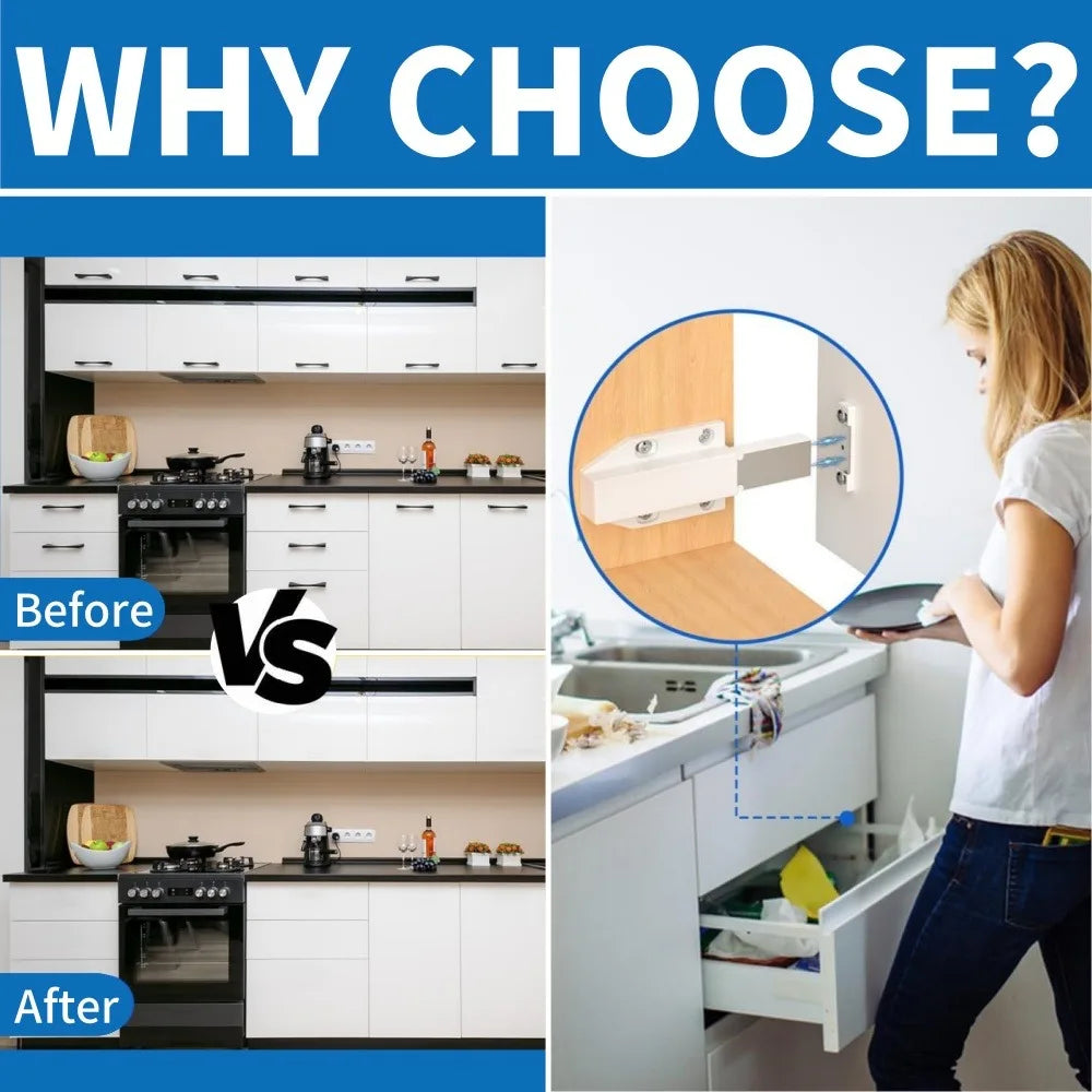 Magnetic Push To Open Latches Pressing Door Panel Drawer Clothes Cabinet Doors Bouncer Handle Free Strong Magnetic Door Closer Qme