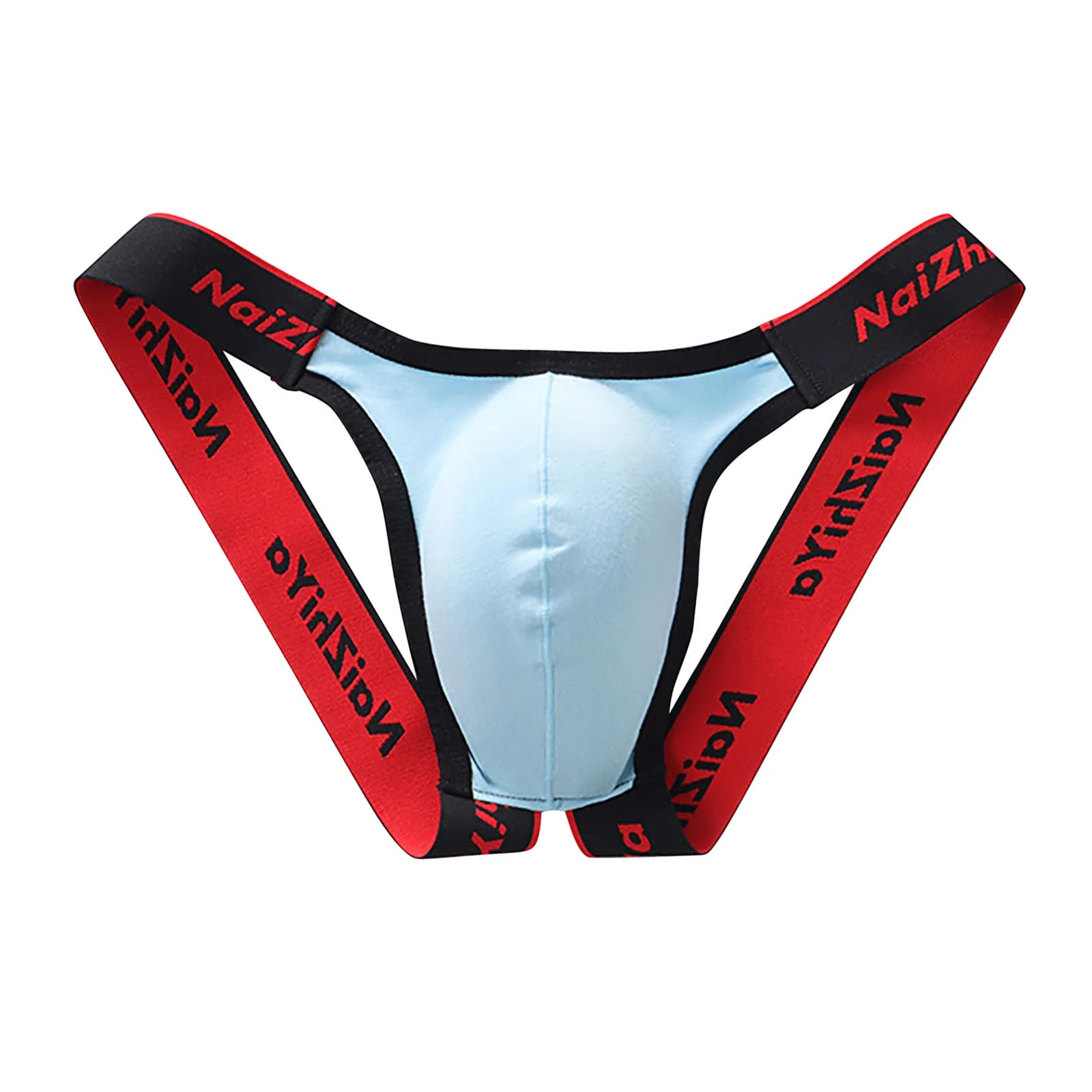 Male Fashion Sexy Letter Erotic Panties Thong Low Waist Casual Breathable T-Pants Bladder Soft and Comfortable Briefs Qme
