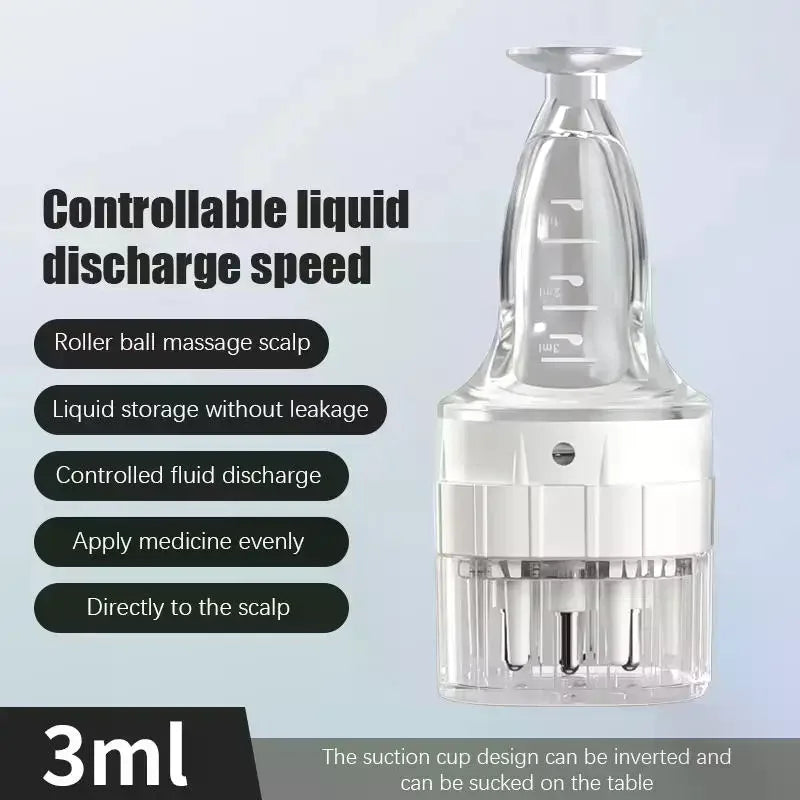 Scalp Massager Applicator Comb Ultra Precise Topical Treatment Tool Qme