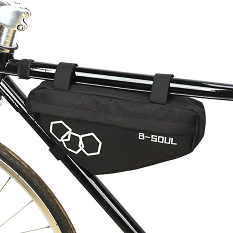 Triangle Bag Bicycle Front Frame Tube MTB Cycling Tool Accessories Qme