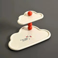 Shelf Bathroom Aromatherapy Perfume Organizer Cloud Shape Double Qme Red