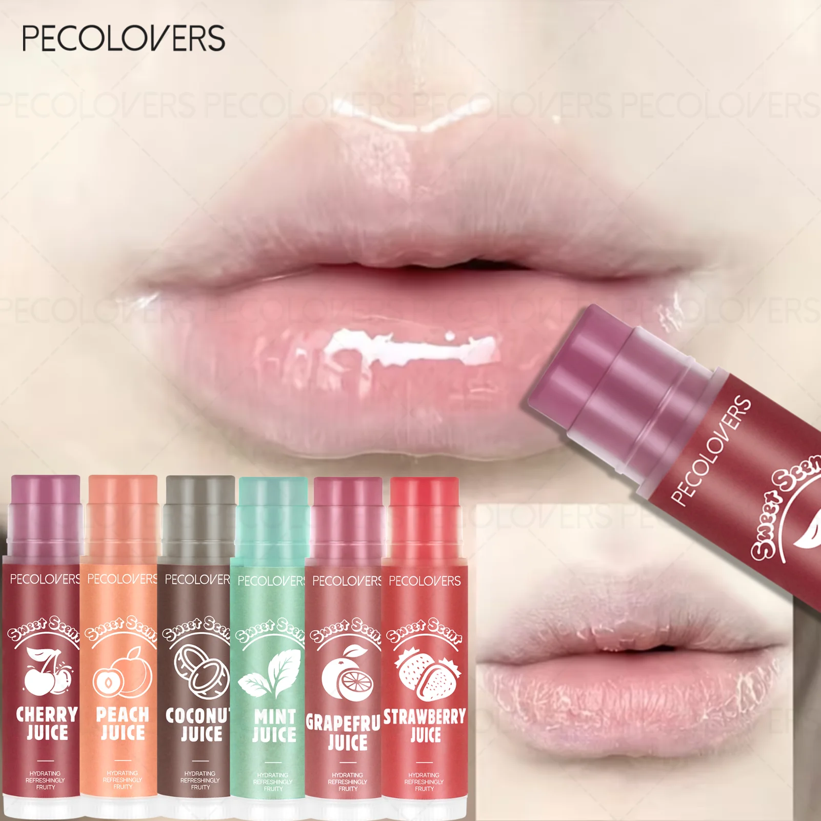 Lip Gloss Mirror Finish Long-lasting Non-drying Blam Care Hydrating Qme