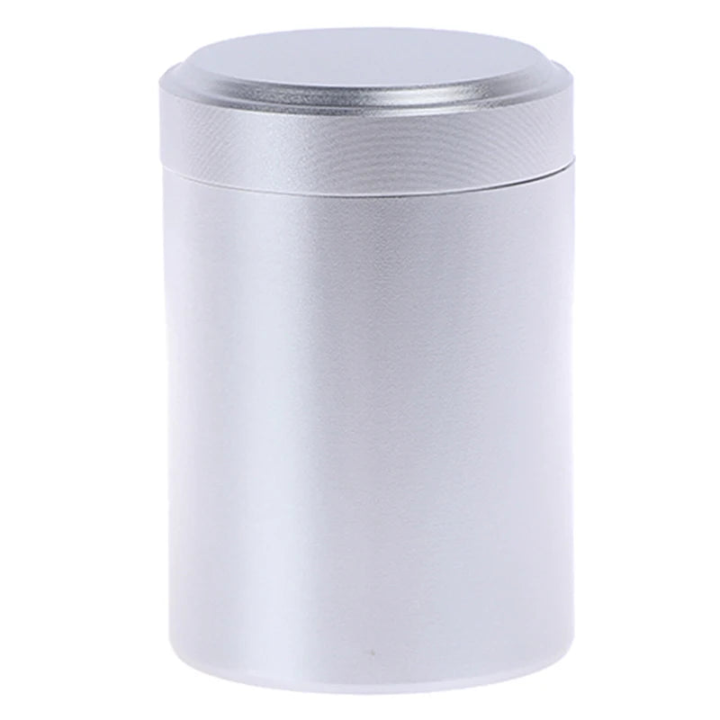 1x Silver Airtight Proof Container Alumainum Herb Stash Metal Sealed Qme One Size