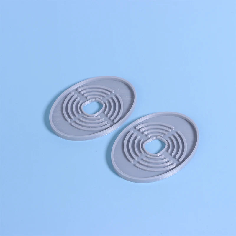 2Pcs Electric Toothbrush Charging Protective Mat Durable Drain Tray Waterproof Base Mat Electric Toothbrush Charging Accessories Qme A4