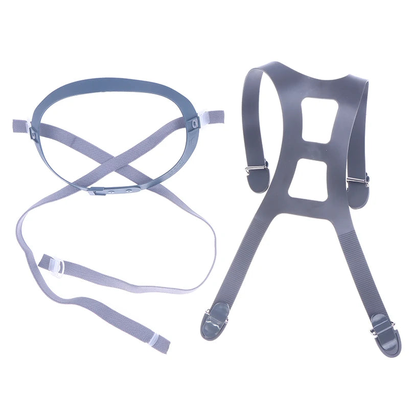 7502/6897/6200 Headband Harness For 6800 Dust Mask Full Face Gas Respirator Replace Accessories For 6700/6800/6900 Mask. Qme