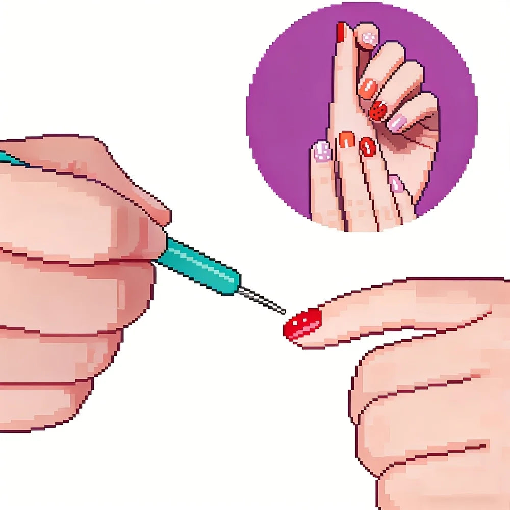 Embossing Stylus, Ball Tip Clay Modeling Tools, Pattern Tracing And Dotting Additions for Pottery, Nail Art, Drawing And Crafts Qme
