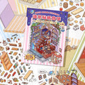 13 Pcs in 1 Book Cartoon 2.8D Landscape Sticker DIY Pocket Cabin Scene Stacking and Stick Stickers Gift for Kid Child Student Qme D