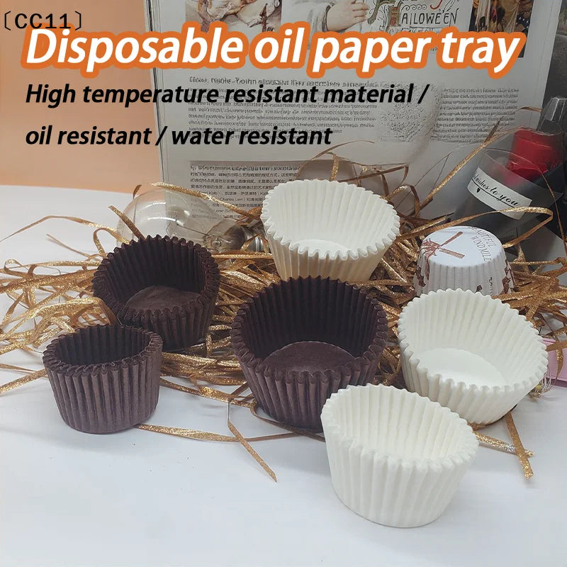 High-temperature Resistant Baking Chocolate Paper Cups Bread Cake 100 Qme