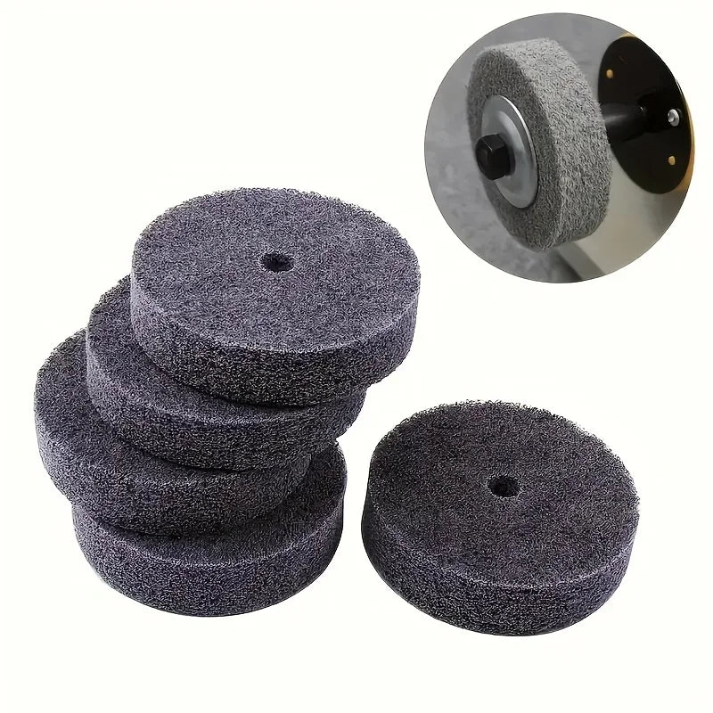 Fiber wheel, nylon polishing wheel, non-woven fabric wheel, grinding wheel, nylon wheel Qme