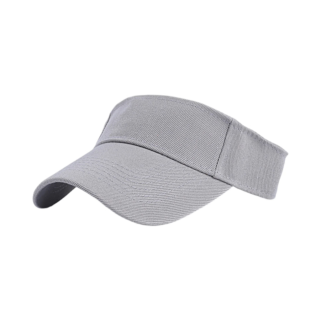 Men and Women Empty Top Sports Hat Running Hiking Sun Protection Cap Solid Color Fashion Casual Outdoor Hiking Sun Shaded Cap Qme