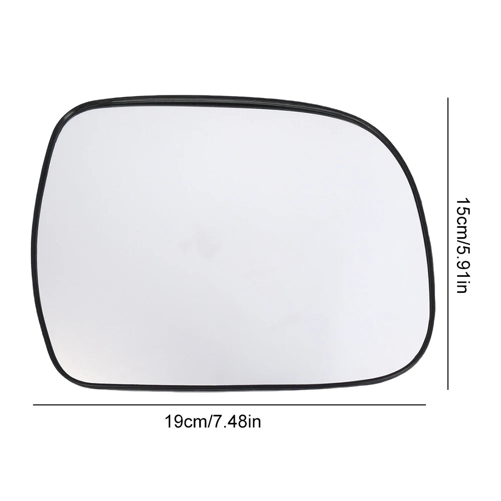 Left/Right Car Rearview Mirror Glass Heated Replace 87901-4806 87901-48040 for Lexus RX300 RX330 RX350 RX400h 2003-2008 Qme