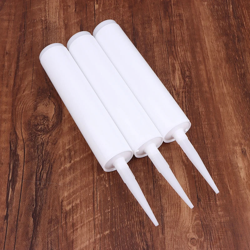 1/3Pcs Caulk Caps Caulking Sealant Tube Empty Tube Refillable Sealant Bottle Tool Home Reusable Squeeze Qme 3pcs