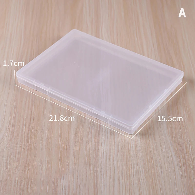 Craft Desktop Beads Earring Jewelry Display Box Stationery Stickers Qme A