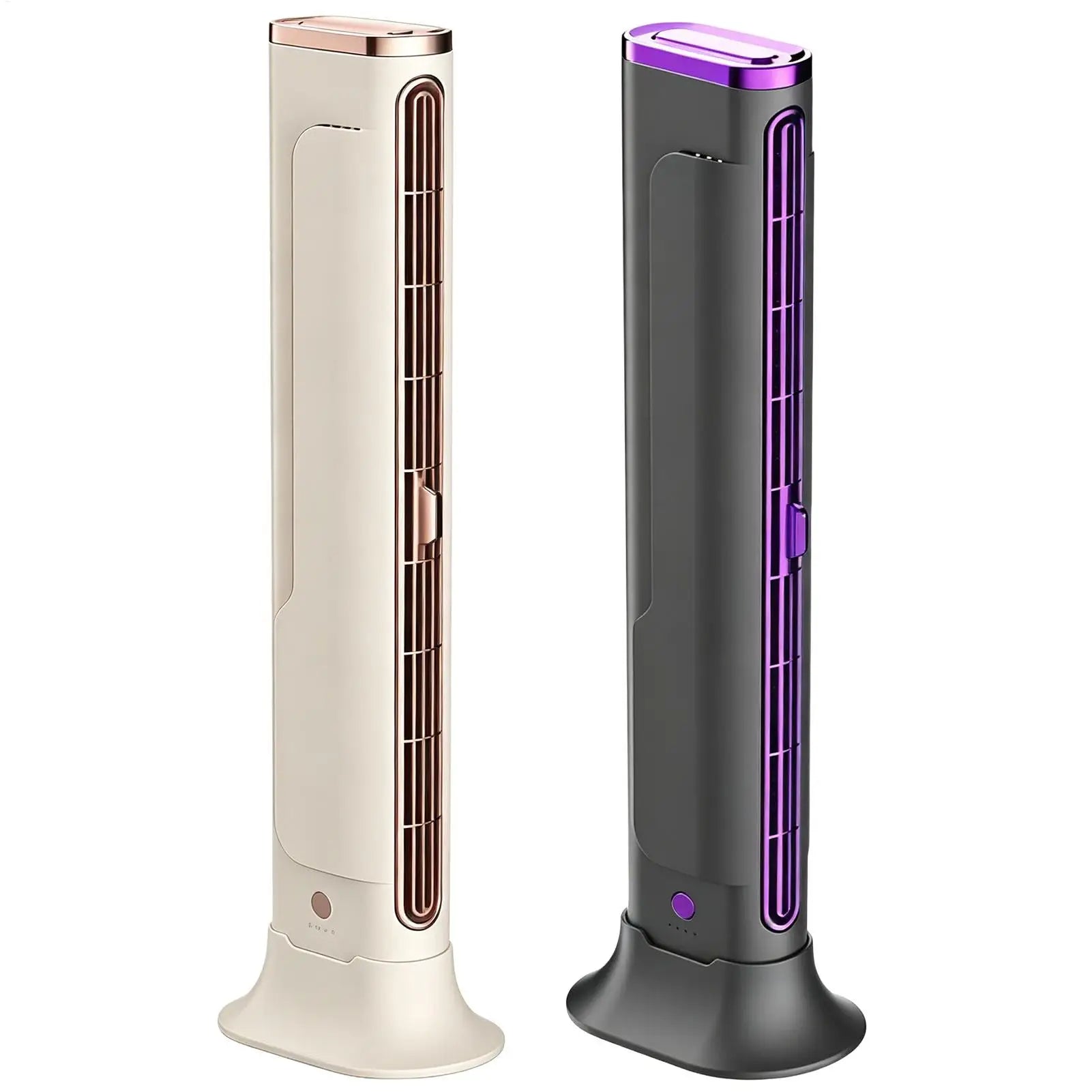 New Small Portable Fan Bladeless USB Rechargeable Device Office Work Fan For Desk Office Home Car Camping Outdoor Qme