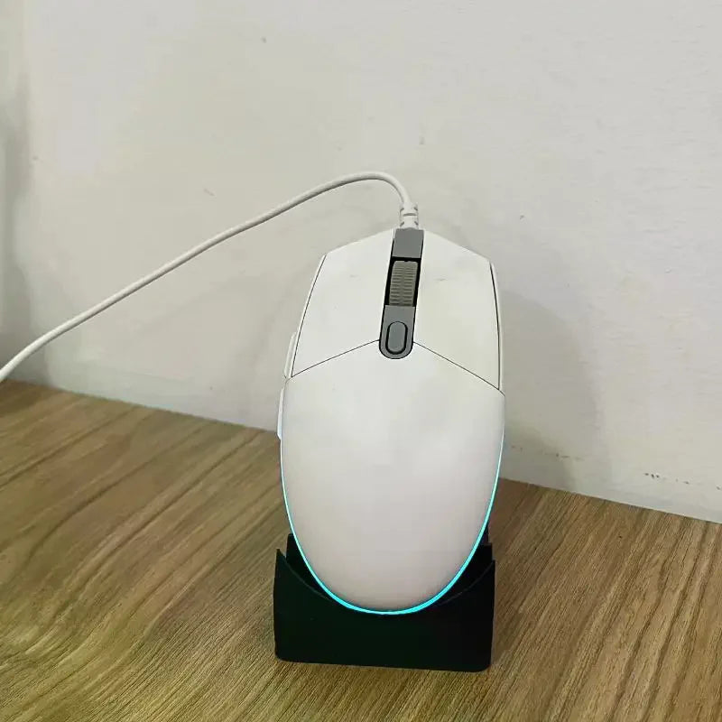 3D Printed Wireless Mouse Stand Durable Non-slip Desktop Monitor Qme