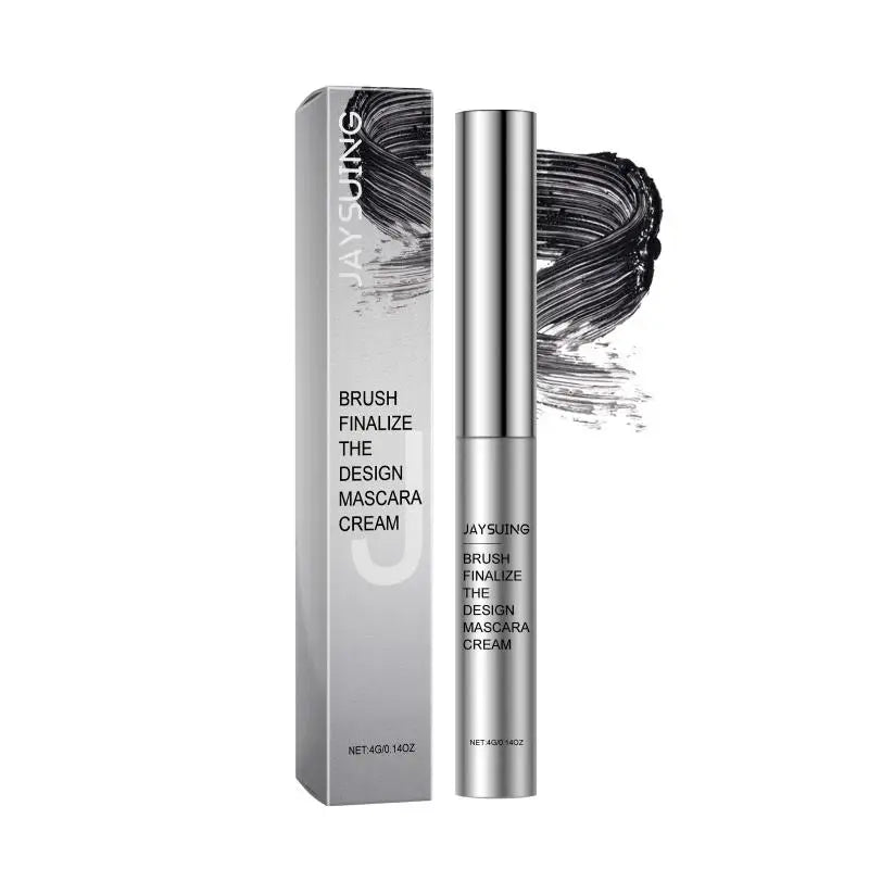 Long Lash Mascara Black Waterproof Silver Tube Extra Curl Easy Qme Black