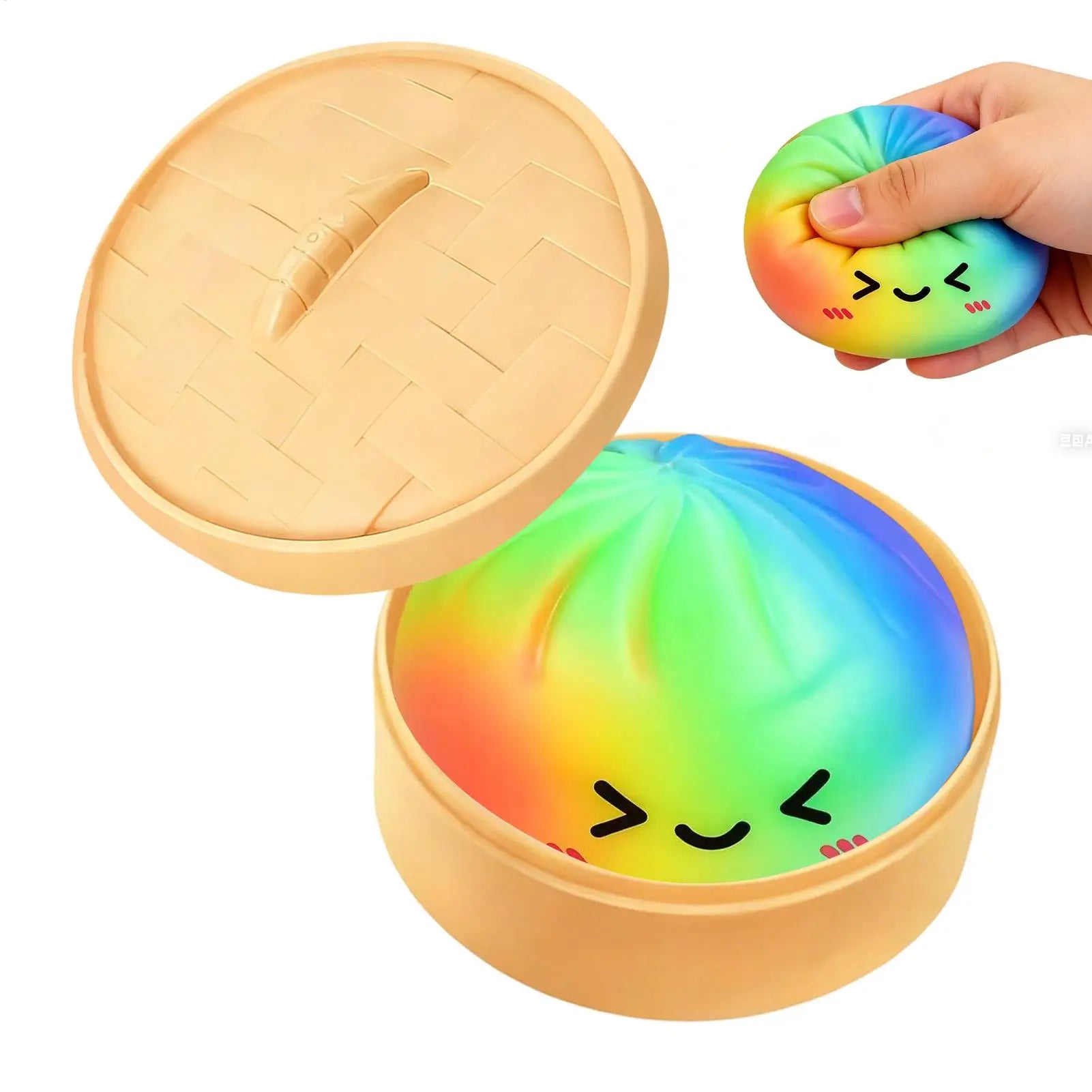 NEW Squeeze Dumpling Soft Cute Colorful Fun Stocking Stuffers Kids Adult Squeeze Dough For Party Favors Easter Basket Stuffers Qme