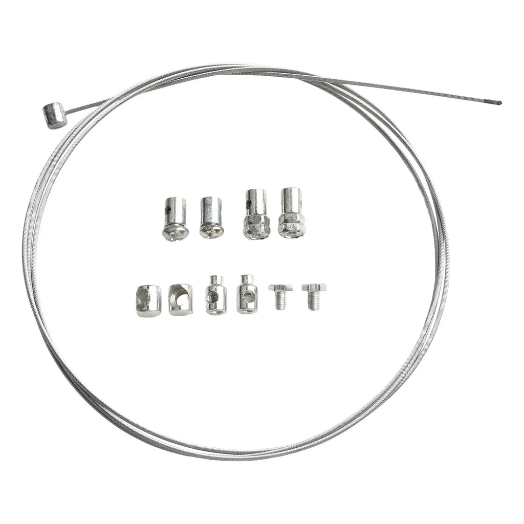 Throttle Clutch Cable Repair Kit Solderless Nipple With Sleeve Nut Set With Cable Lawnmower Rotovator Lawn Mower Parts Qme