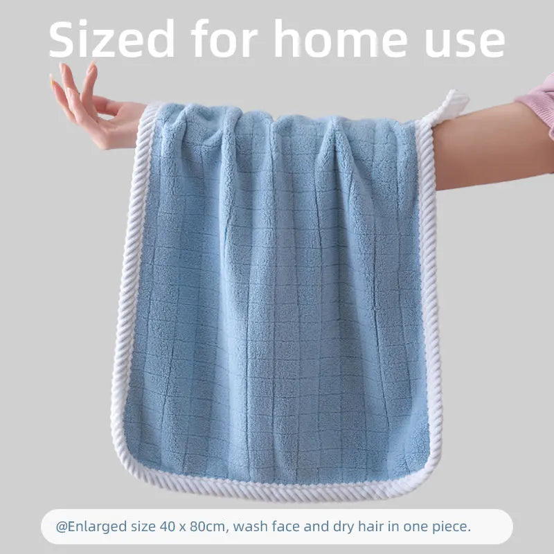 Square Spiral Bath Towel Designer Solid Color Quick Drying Water Absorbing Dry Hair Household And Daily Use Soft Square-Towels Qme