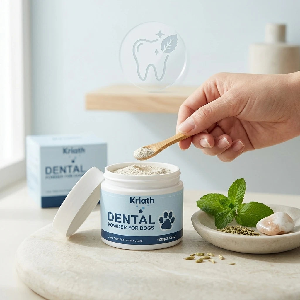 Pet Teeth Cleaning Powder Eliminates Bad Breath Remove Plaque Tartar Calculus Prevent Gum Inflammation Dogs Dental Care Powder Qme