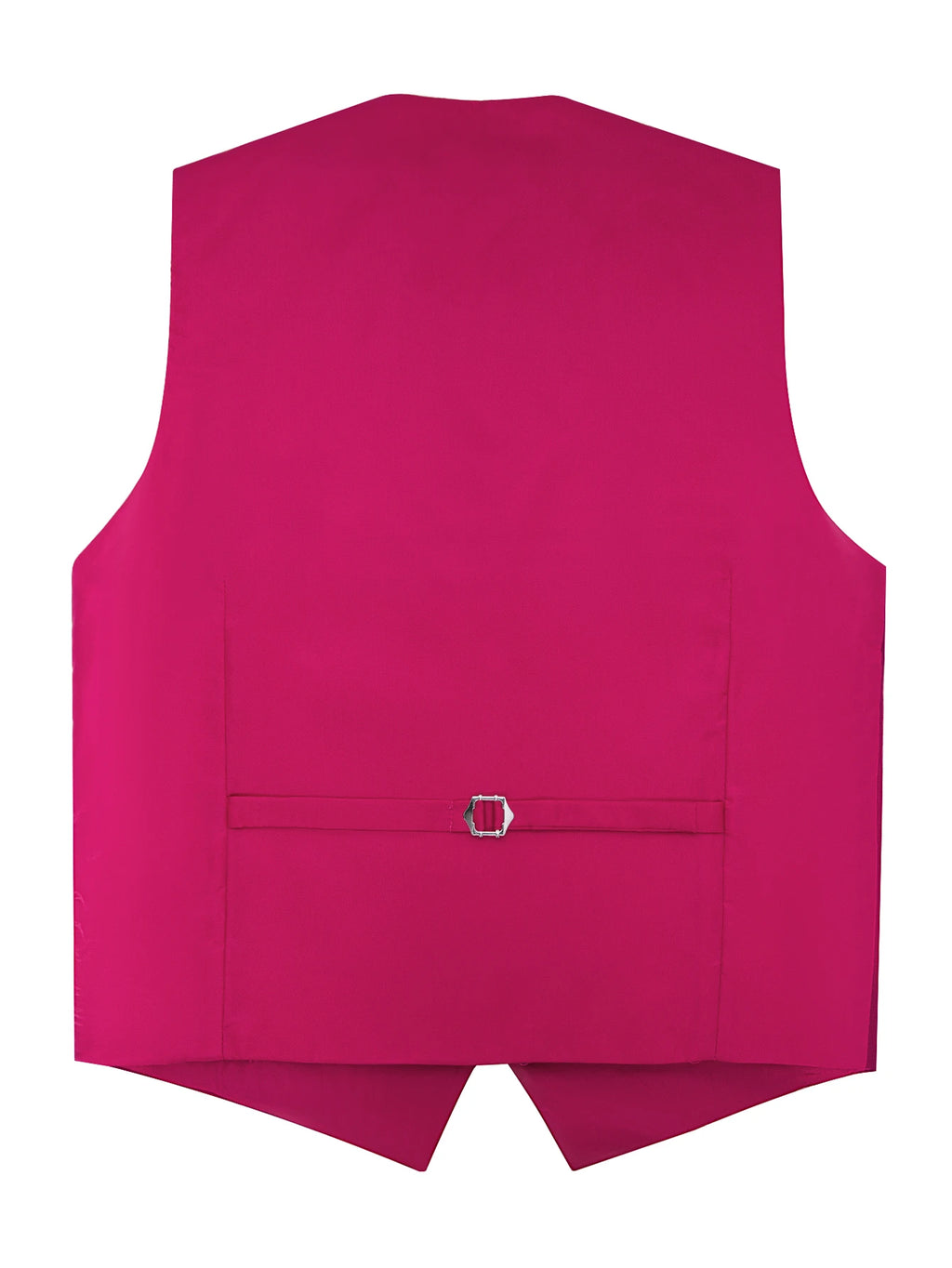 Men's Solid Formal Suit Vest – V-Neck Waistcoat with Adjustable Back Belt, Perfect for Weddings, Business Casual Occasions Qme