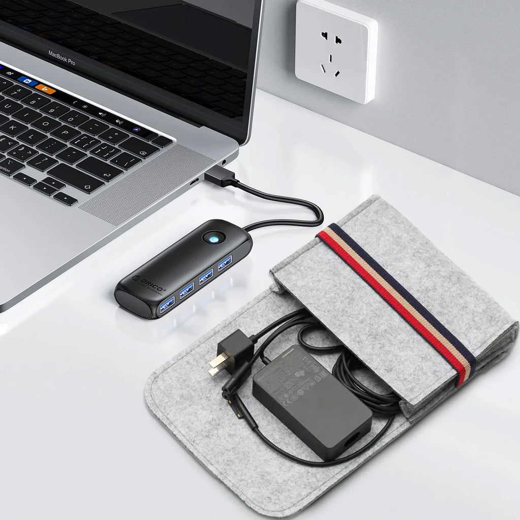 USB Data Cable Mouse Pouch Mini Felt Travel Multifunction Organizer Bag Key Coin Package Chargers Storage Bags Qme